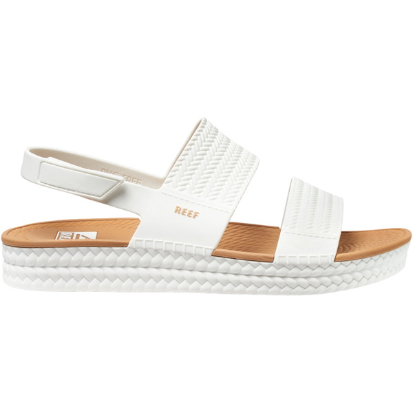 2026 Reef Womens Water Vista Sandals CI8573 - White / Tan